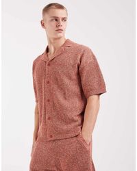 ASOS - Relaxed Knitted Button Through Co-Ord - Lyst