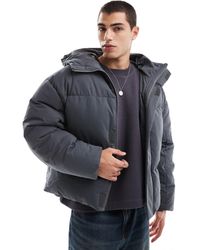 ASOS - Oversized Puffer Jacket With Seam Detail - Lyst