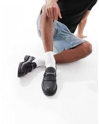 ASOS - Faux Croc Loafers - Lyst