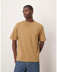 SELECTED - Oversized T-Shirt Van Zware Stof - Lyst