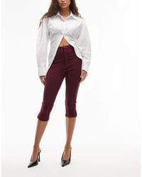 ASOS - Premium Ponte Capri Pant - Lyst