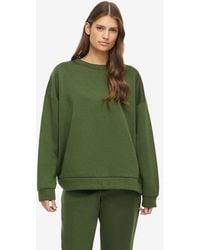 Noisy May - Bloom Ribbed Loose Fit Crew Neck Sweatshirt - Lyst