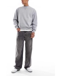 Calvin Klein - Baggy Jeans Van Tencel Met Wassing - Lyst