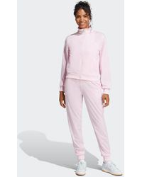 adidas Originals - Chándal Rosa Claro Básico Essentials Feel Cozy De - Lyst