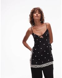 ASOS - – longline-camisole aus satin - Lyst