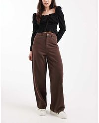 New Look - Adalae Wide Leg Jeans - Lyst