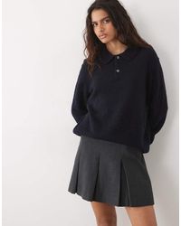 ARKET - Super Soft Alpaca Wool Blend Polo Jumper - Lyst