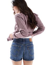 Levi's - 501 original - short en jean - moyen délavé - Lyst
