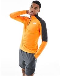 The North Face - Training Mountain Athletic 1/4 Zip Long Sleeve Top - Lyst