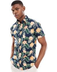 Jack & Jones - Camisa con estampado floral - Lyst