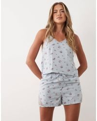 Mango - Teen Cami And Short Pyjama Set - Lyst