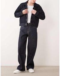 Jack & Jones - Dave Selvage Wide Fit Jeans - Lyst