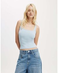 Cotton On - All Day Square Neck Tank - Lyst