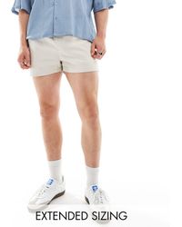 ASOS - Slim Shorter Length Chino Shorts - Lyst