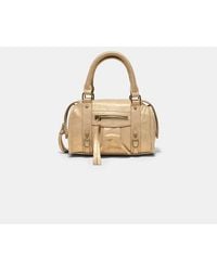 Stradivarius - Fabric Zip-up Bowling Crossbody Bag - Lyst