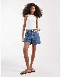 ASOS - Denim Dad Short - Lyst