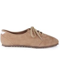OFF THE HOOK - Luna Suede Casual Lace-Up Trainers - Lyst