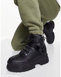 Asos Uomo Scarpe Stivali Stivali di gomma Sneakers bianche con suola in gomma stile rétro 