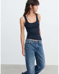 Pull&Bear - Basic Tank Top - Lyst