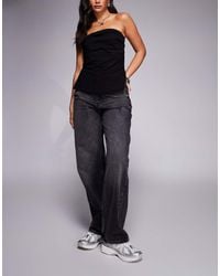 HUGO - Leni Straight Leg Jeans - Lyst