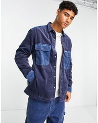Lee Jeans - – hemdjacke aus breitcord mit lockerer passform - Lyst