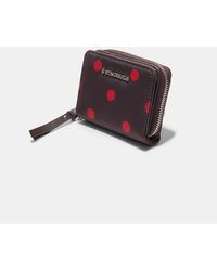 Stradivarius - Polka Dot Card Holder Purse - Lyst