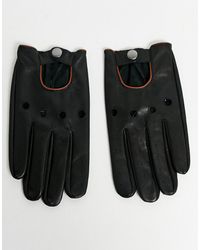 ASOS Guanti da guida touch screen - Nero