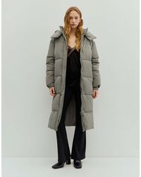 Pull&Bear - Long Puffer Jacket - Lyst