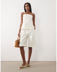 Mango - Sansa Tailored Bermuda Short Co-Ord - Lyst
