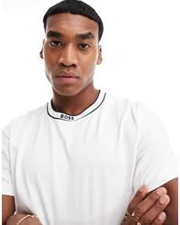 BOSS - Camiseta Blanca Tee 5 De - Lyst