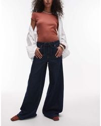 Mango - Olivia Tie Waist Straight Leg Jean - Lyst