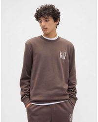 Gap - Logo Crew Neck Sweatshirt With - Lyst