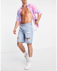 Shorts Bershka da uomo - Fino al 44% di sconto | Lyst