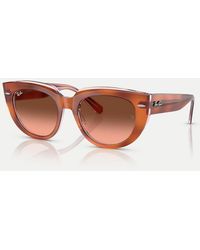 Ray-Ban - Doreen Square Sunglasses With Lens - Lyst