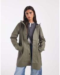 ONLY - Regenjas Met Capuchon - Lyst