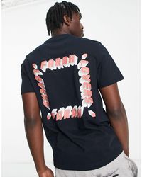 Farah - Vere Back Print Cotton T-shirt - Lyst