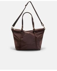Stradivarius - Borsa Shopper Con Dettagli A Contrasto - Lyst