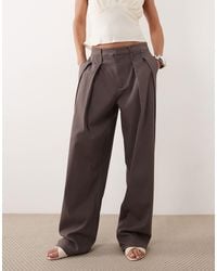 WeWoreWhat - Double Belt Trouser - Lyst