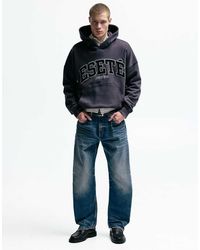 Pull&Bear - Baggy Jeans Met Lage Taille - Lyst