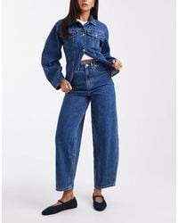 Vero Moda - Billie High Rise Barrel Leg Jeans - Lyst