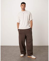 ASOS - Premium Heavyweight Loose Sweatpants 400gsms - Lyst