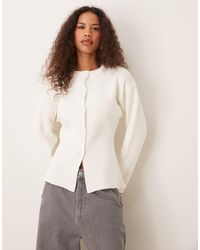 ASOS - – strukturierte strickjacke - Lyst