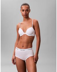 Calvin Klein - Icon Cotton Modal T-shirt Bra - Lyst