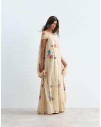 lipsy scuba bardot maxi dress Buy Lipsy Champagne Premium Hotfix Bardot Maxi Dress from the Next UK online shop