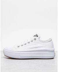 Converse - Chuck Taylor All Star Move Ox Trainers - Lyst