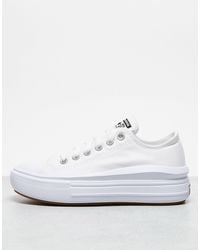 Converse - Chuck Taylor All Star Move Ox - Canvas Sneakers - Lyst