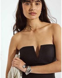 NA-KD - Sharp Corset Top - Lyst