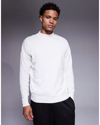 ASOS - – langärmliges relaxed-fit-t-shirt mit rollkragen - Lyst