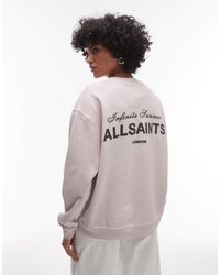 AllSaints - Soleil Etta Sweat - Lyst