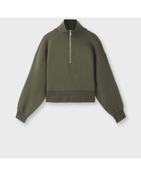 Stradivarius - B10 Zip-up Sweatshirt With Collar - Lyst